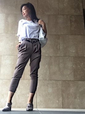 n@oさん（レディース・172cm）の秋コーディネート