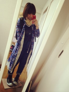 まゆさん（レディース・156cm）の春コーディネート