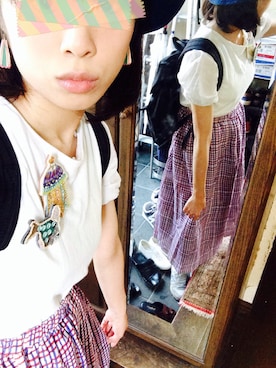 ひーちゃんさん（レディース・155cm）の夏コーディネート