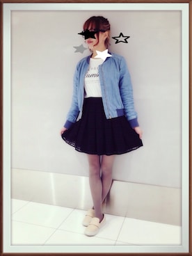 Rika*さん（レディース・158cm）の春コーディネート