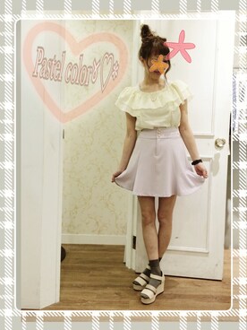 Rika*さん（レディース・158cm）の春コーディネート