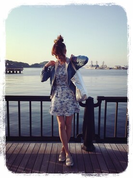 Rika*さん（レディース・158cm）の春コーディネート