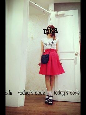 Rika*さん（レディース・158cm）の春コーディネート