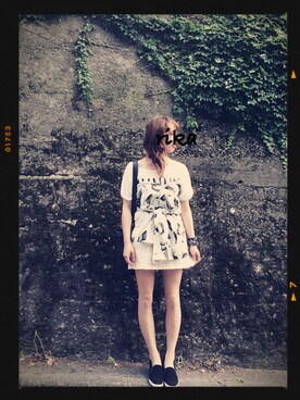 Rika*さん（レディース・158cm）の夏コーディネート