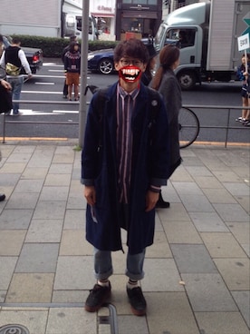 「STREAM TRAIL（ストリームトレイル）のアイテム」を使った、keitamanさん（メンズ・172cm）の秋コーディネート