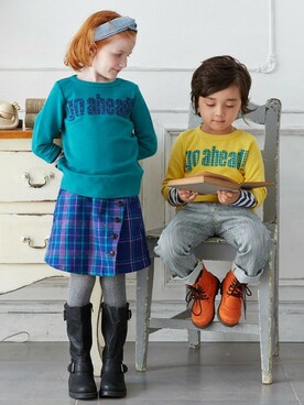 「ネット限定」｜F.O.OnlineStoreさん（キッズ・110cm）の秋コーディネート