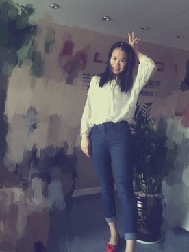 坐看青竹边琼枝さんのコーディネート