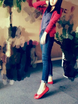 坐看青竹边琼枝さんのコーディネート