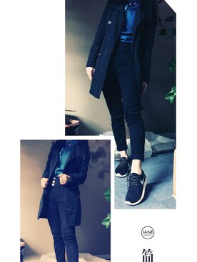 坐看青竹边琼枝さんのコーディネート