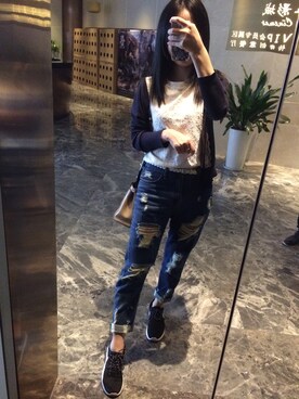 坐看青竹边琼枝さんのコーディネート