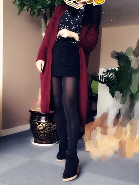 坐看青竹边琼枝さんのコーディネート