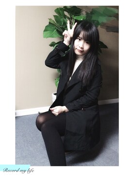 坐看青竹边琼枝さんのコーディネート