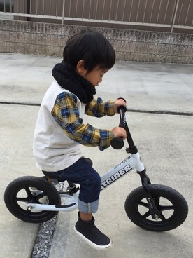 mayuさん（キッズ・100cm）の秋コーディネート