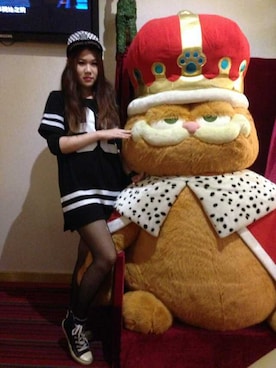 「XERO（ゼロ）のアイテム」を使った、Joyingさん（レディース・165cm）の春コーディネート