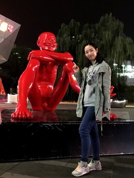 鬼市中猫さんのコーディネート