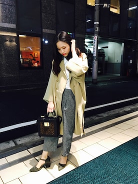 Hitomi🇹🇼さん（レディース・155cm）の秋コーディネート