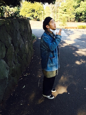 「RRL（ダブル アール エル）のアイテム（ジャケット/アウター）」を使った、shun___pさん（メンズ・165cm）の冬コーディネート