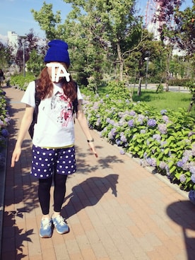 たまみやさん（レディース・159cm）の夏コーディネート