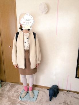 「スウェット×シャツ」｜「アイテム（その他）」を使った、みみみさん（レディース・158cm）の冬コーディネート
