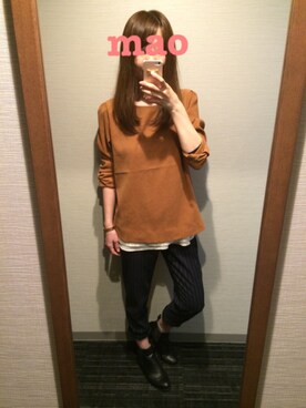 「BLISS POINT Womens（ブリスポイント ウイメンズ）のアイテム」を使った、mao♡さん（レディース・158cm）の秋コーディネート