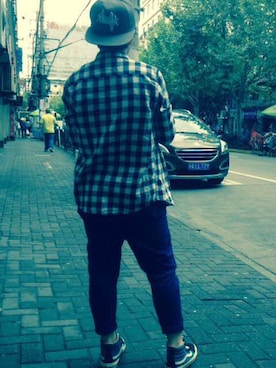 「WILDSWANS（ワイルドスワンズ）のアイテム」を使った、Tian787さん（メンズ・160cm）の秋コーディネート