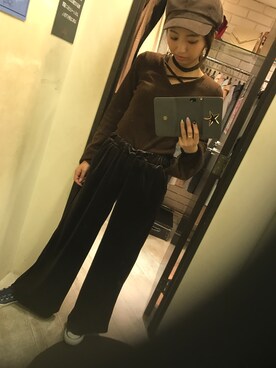「SpRay（スプレイ）のアイテム（その他アウター）」を使った、yurie koikeさん（レディース・165cm）の秋コーディネート