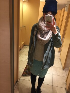 「3rd by VANQUISH（サードバイヴァンキッシュ）のアイテム（ジャケット/アウター）」を使った、maoさん（レディース・167cm）の春コーディネート