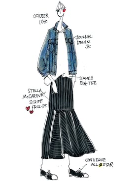 YUCOillustさんのコーディネート