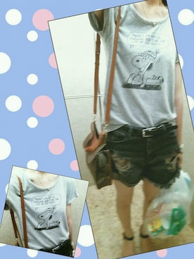 「Canal 4℃（カナルヨンドシー）のアイテム（腕時計）」を使った、yuuuukaさん（レディース・168cm）の夏コーディネート