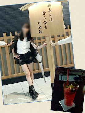 「ショーパン」｜「アイテム（レインシューズ）」を使った、yuuuukaさん（レディース・168cm）の秋コーディネート