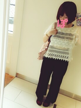 みぽこさん（レディース・153cm）の夏コーディネート