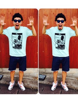 misatoさん（メンズ・183cm）の夏コーディネート