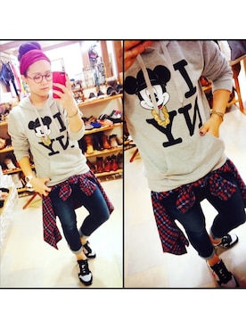 「JOYRICH」｜「アイテム（アナログ腕時計）」を使った、misatoさん（レディース・161cm）の秋コーディネート