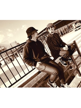 misatoさん(メンズ・182cm)の冬コーディネート