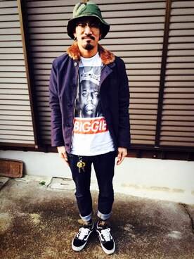 misatoさん（メンズ・168cm）の冬コーディネート