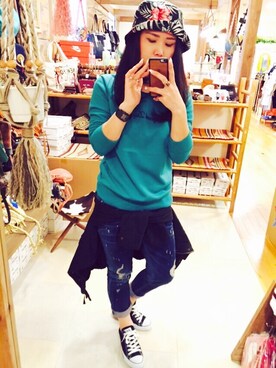 misatoさん（レディース・161cm）の春コーディネート