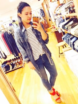 misatoさん（レディース・161cm）の春コーディネート