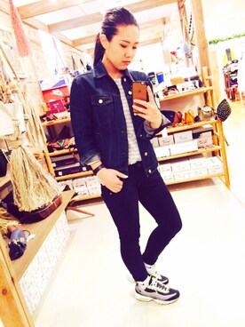 misatoさん（レディース・161cm）の春コーディネート