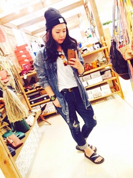 misatoさん（レディース・161cm）の春コーディネート