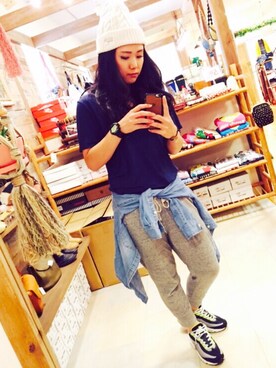 misatoさん（レディース・161cm）の春コーディネート