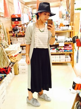 misatoさん（レディース・161cm）の夏コーディネート