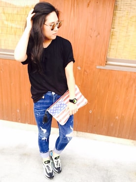 misatoさん（レディース・161cm）の夏コーディネート