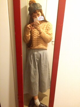 「Linetta」｜cocoさん（レディース・156cm）の冬コーディネート