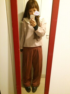 「Linetta」｜cocoさん（レディース・156cm）の冬コーディネート