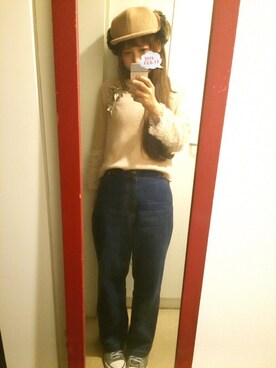 「override 」｜cocoさん（レディース・156cm）の冬コーディネート