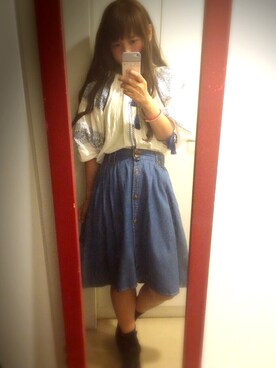 「ORiental TRaffic（オリエンタルトラフィック）の【再値下げ！SALE 50%OFF】【スポーツ系サンダル人気No1！】★スポーツサンダル★5203（サンダル）」を使った、cocoさん（レディース・156cm）の夏コーディネート