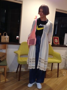 なを。さん（レディース・175cm）の夏コーディネート