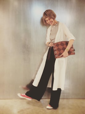 なを。さん（レディース・175cm）の夏コーディネート