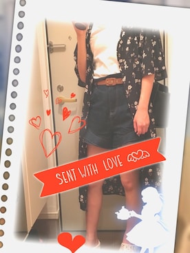 ‧✧̣̇‧Chisato·ᴥ·さん（レディース・161cm）の夏コーディネート