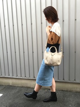 「Riletto（リレット）のアイテム」を使った、nobuさん（レディース・170cm）の秋コーディネート